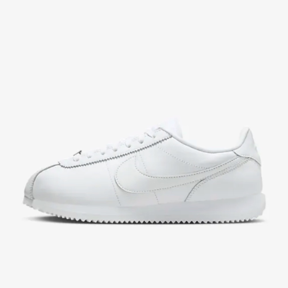 Women's Nike Cortez Leather Shoe - White